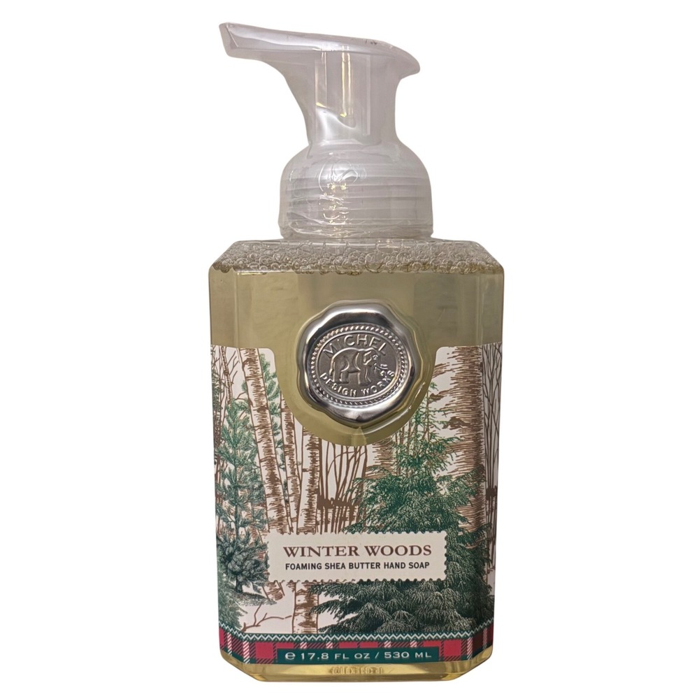 Michel Design Works Winter Woods Foaming Hand Soap‎ Shea Butter 17.8 Oz NEW